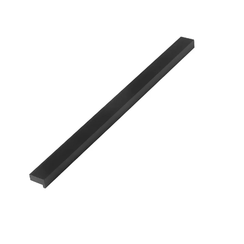 10-1/16 in. (256 mm) Center-to-Center Matte Black Linden Cabinet Pull (10-Pack)