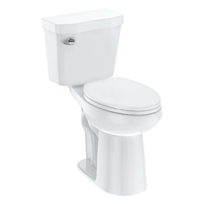 21"Toilet, Elongated Toilets for Bathrooms - Two-Piece Toilet