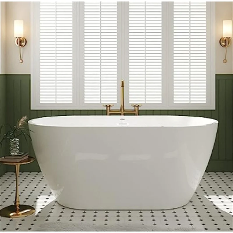 55"x28" Freestanding Bathtub