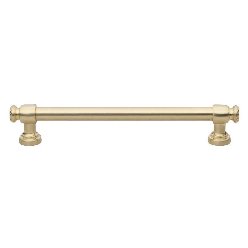 6-5/16 in. Center to Center Classic Euro Bar Pull Cabinet Hardware Handle - 4361-160-CHPG