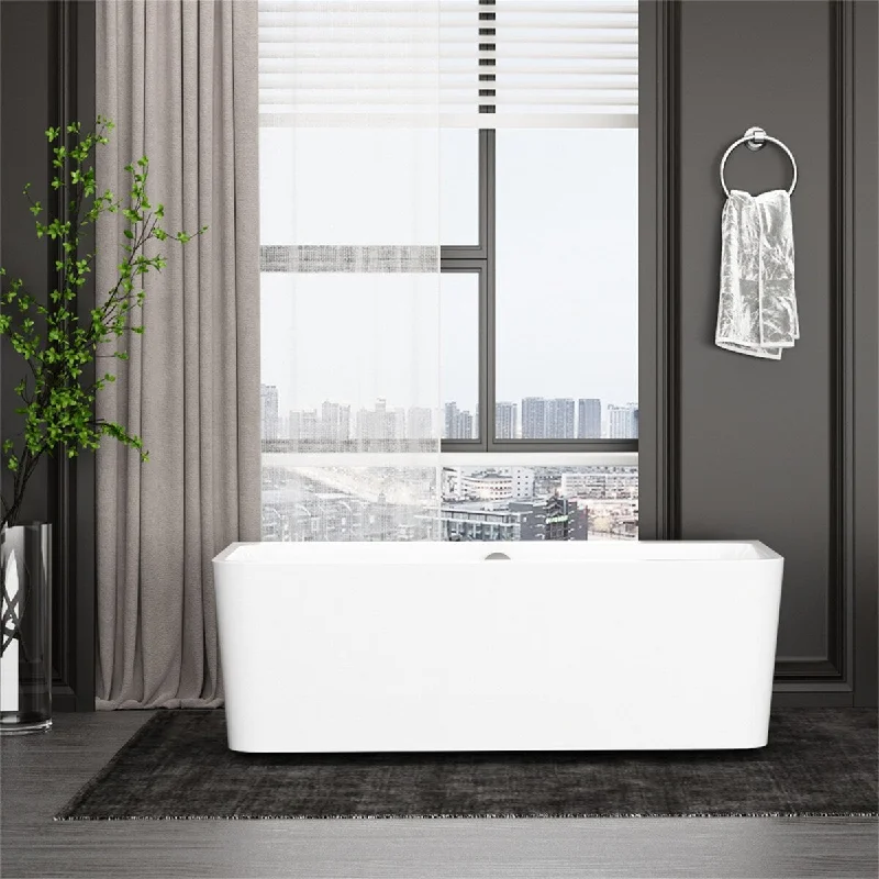 60 inches Acrylic Freestanding Soaking Bathtub - 60 inches