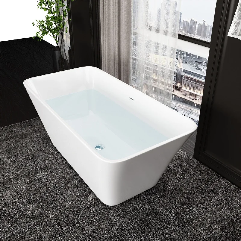 60 inches Acrylic Freestanding Soaking Bathtub - 60 inches