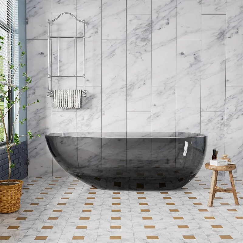 71'' Freestanding Soaking Bathtub