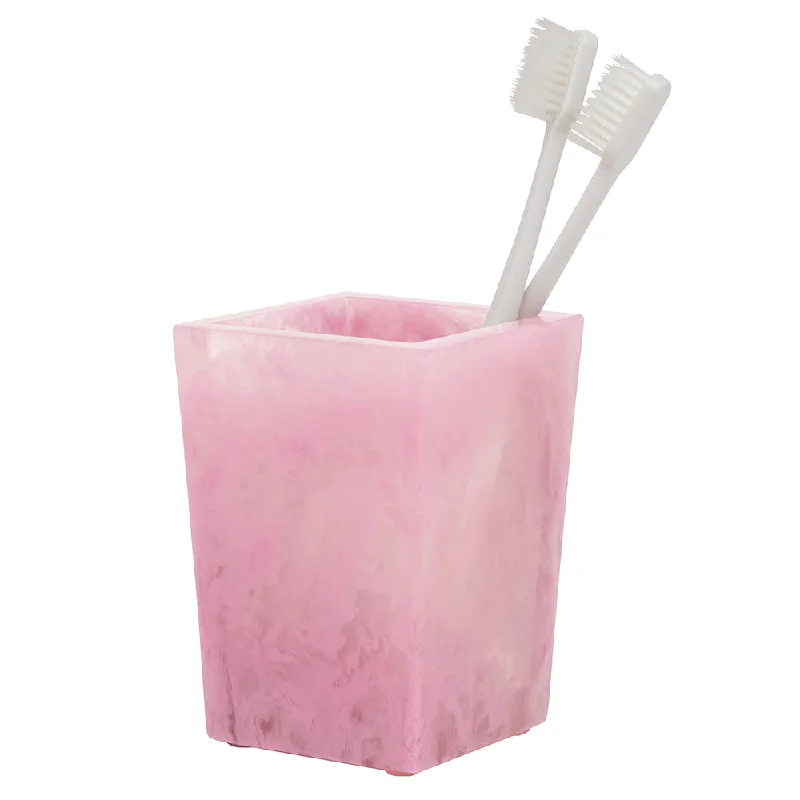 Abiko Translucent Cast Resin Brush Holder (Cherry Blossom)