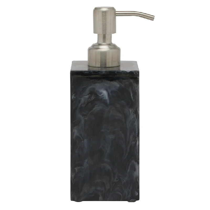 Abiko Translucent Cast Resin Soap Pump (Obsidian)