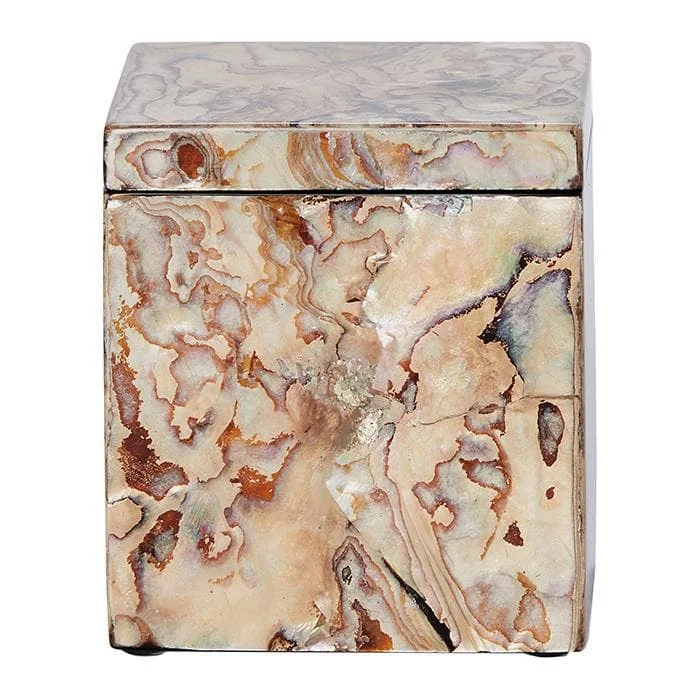 Adana Marbleized Shell Canister