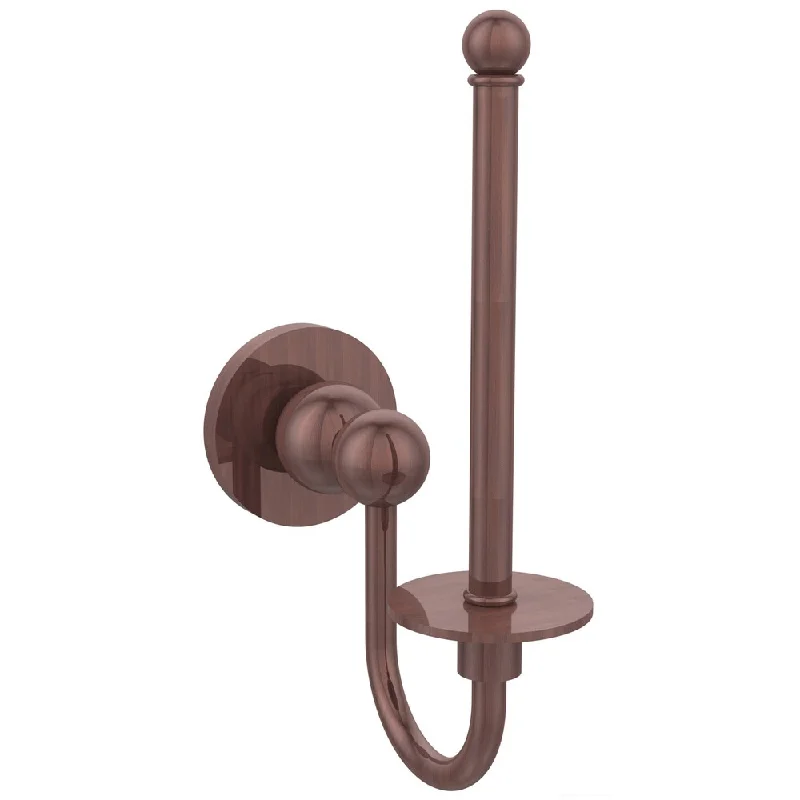 Allied Brass Bolero Collection Polished Brass Upright Toilet Tissue Holder