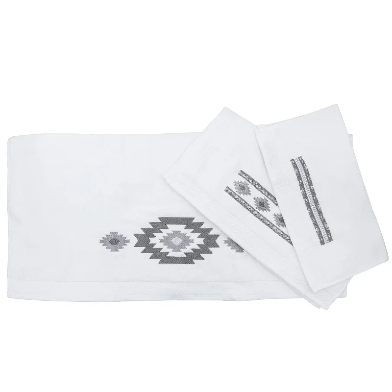 Ash & Ice Bathroom Towel Set