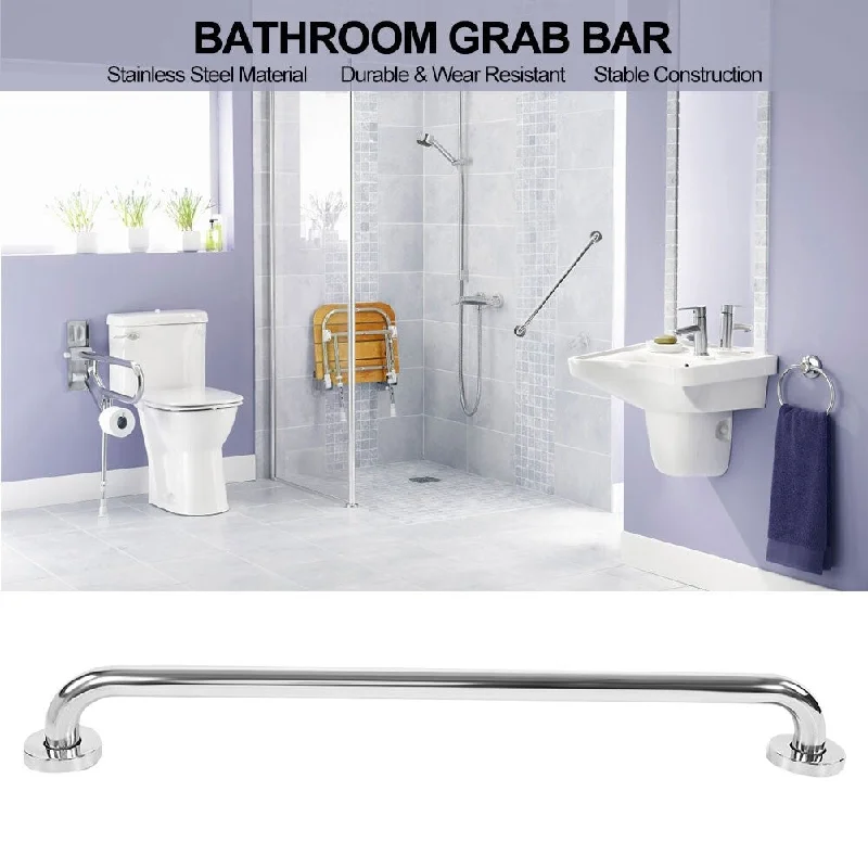 Bathroom Bathtub Grab Bar Safety Hand Rail for Bath Shower Toilet - 8'3" x 11'