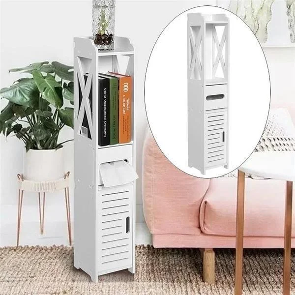 Bathroom Floor Standing Shelf Storage Cabinet Corner Floor Mounted Bathroom Cabinets By Miza