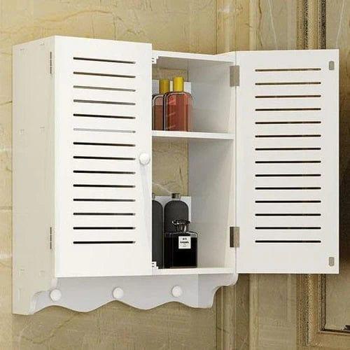 Bathroom WK Wall Mounted PVC Storage Cabinet Furniture For Bathroom By Miza