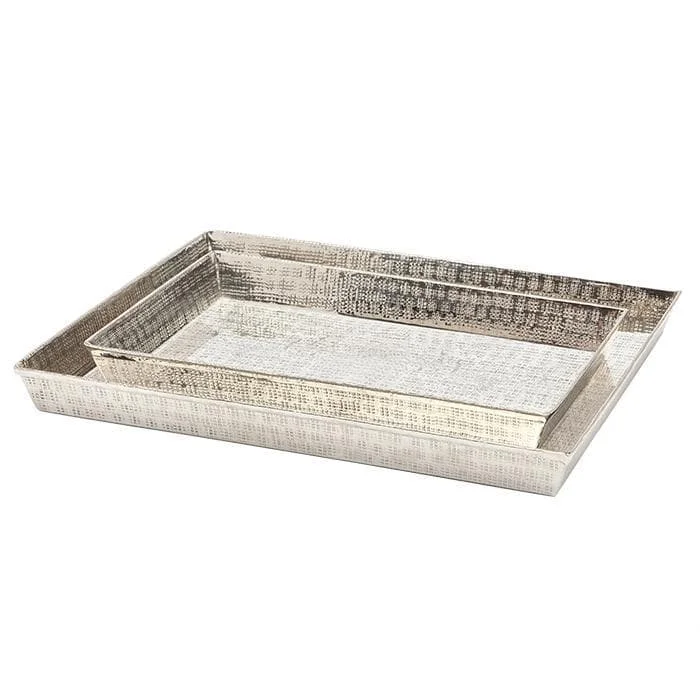 Buren Shiny Nickel Tray