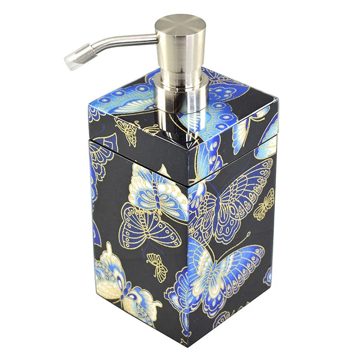 Butterflies Lacquer Soap Pump