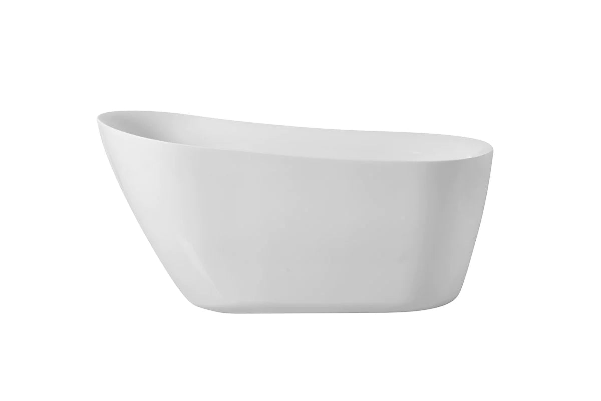 Chantal 59" Soaking Single Slipper Bathtub