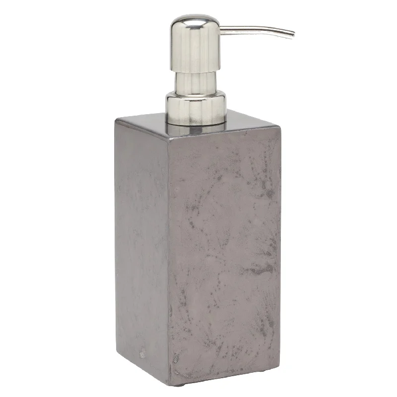 Charlotte Burl Resin Soap Dispenser (Pewter)