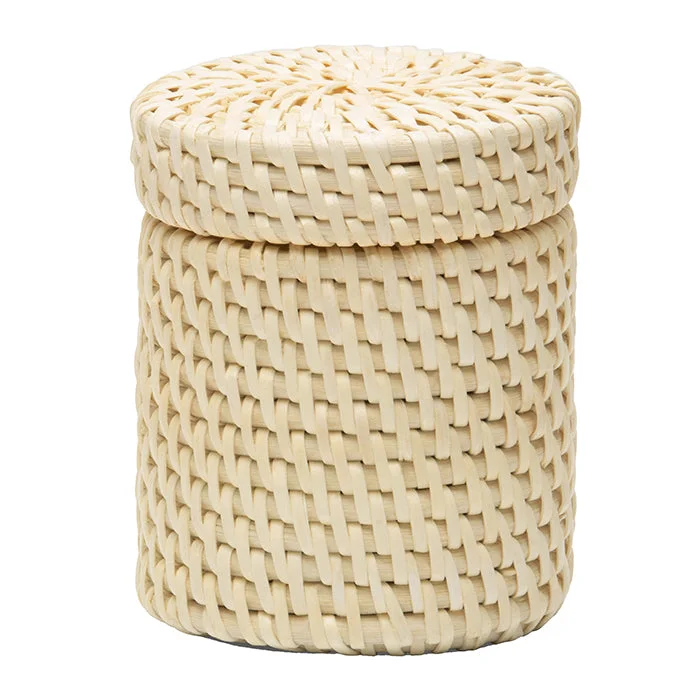 Dalton Natural Rattan Canister