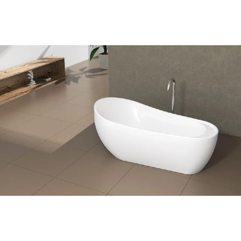 Fine Fixtures Modern Freestanding Oval Tub