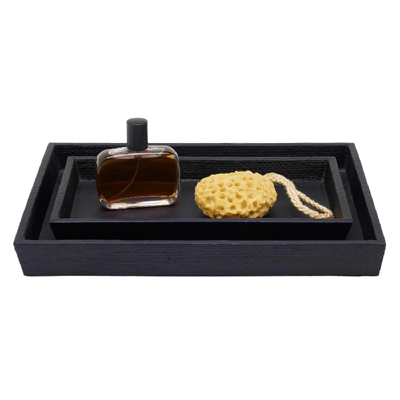 Ghent Bagor Grass Tray Set/2 (Navy)