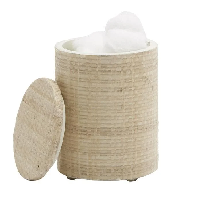 Ghent Bagor Raffia Grass Narrow Canister