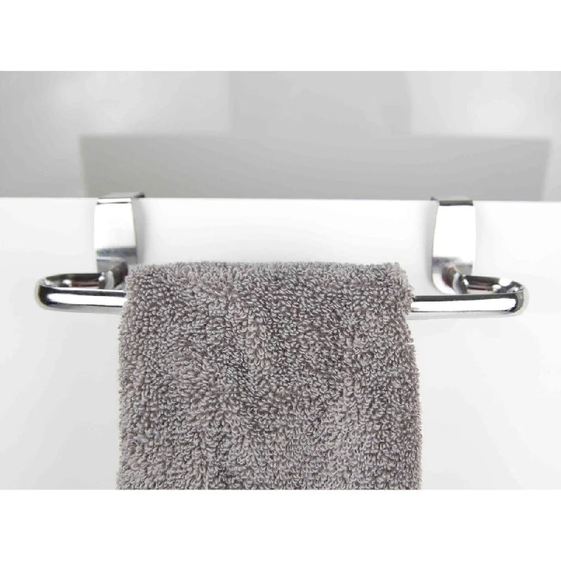 Home Basics Chrome 15-inch Over the Cabinet Towel Bar