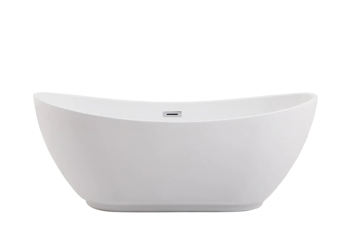 Ines 62" Soaking Bathtub