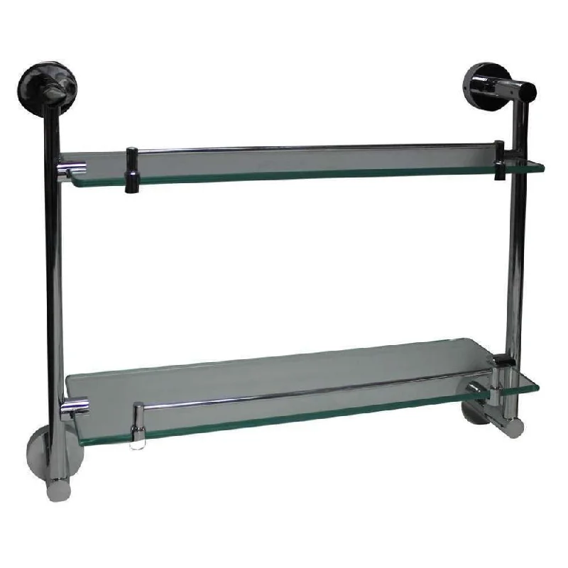 Inox Select Double Glass Shelf