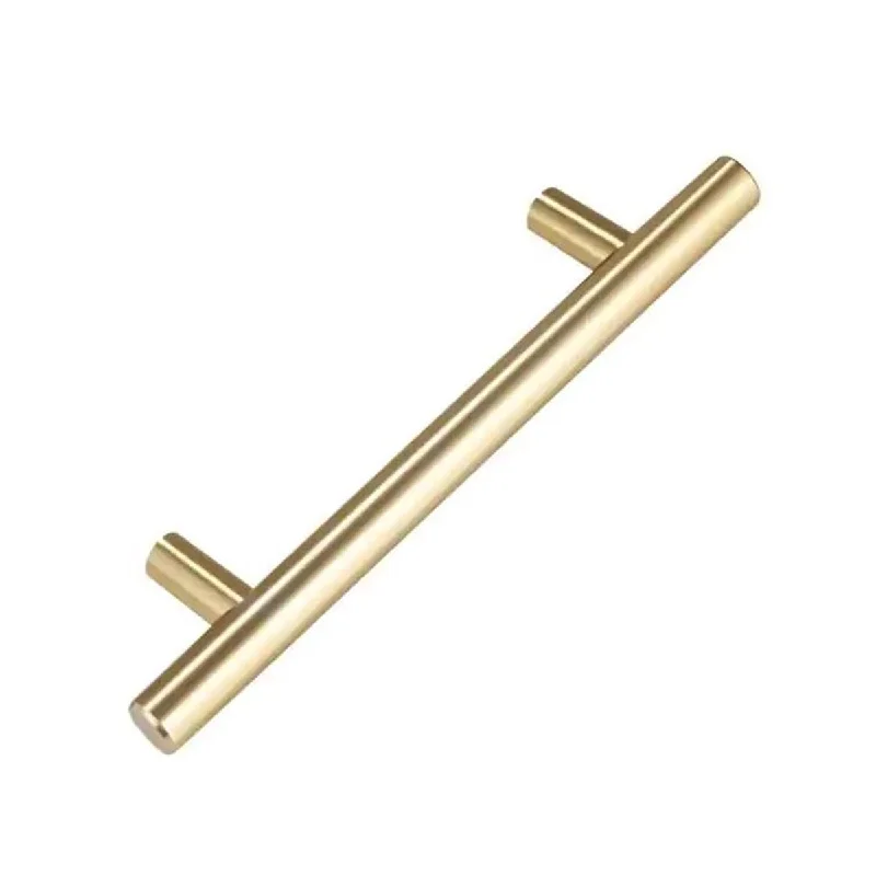 IXIR 6-5/16 in 160 mm Brushed Solid Gold Cabinet Handle Drawer Pull