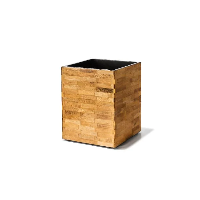 Ladorada Bamboo Veneer Wastebasket