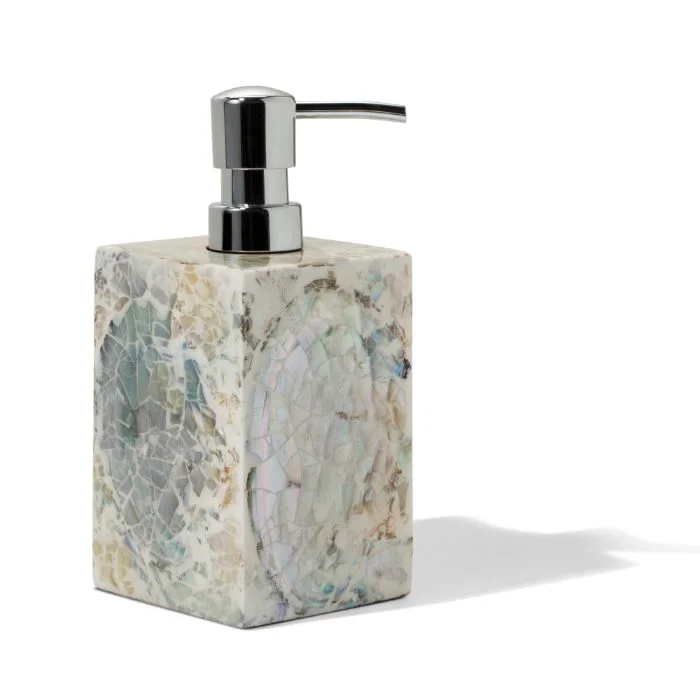 Ladorada Natural Mother of Pearl Soap Dispenser