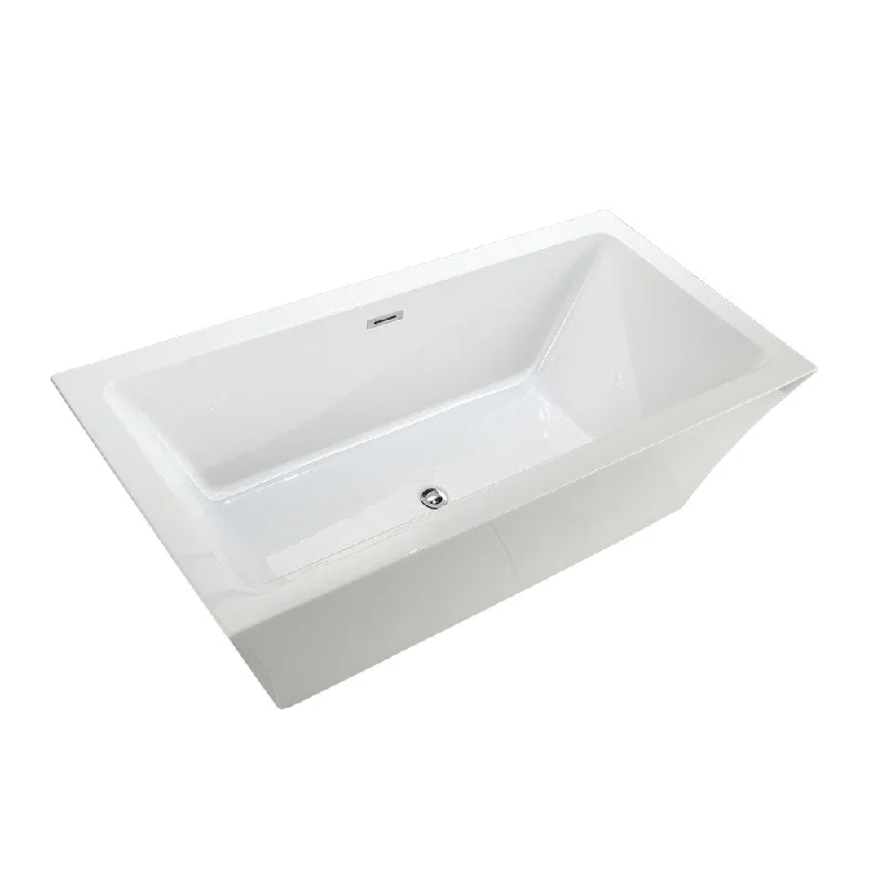 Maliboo 6817 Modern Freestanding Acrylic Bathtub