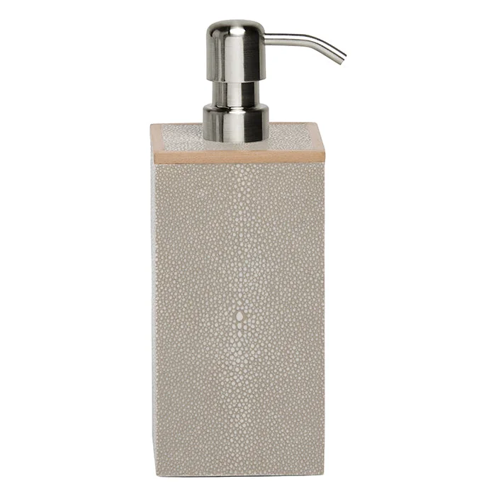 Manchester Faux Shagreen Soap Pump - XL (Sand)