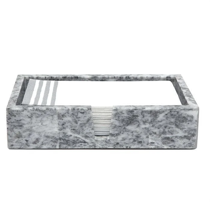 Milan Romblon Stone Guest Towel Tray