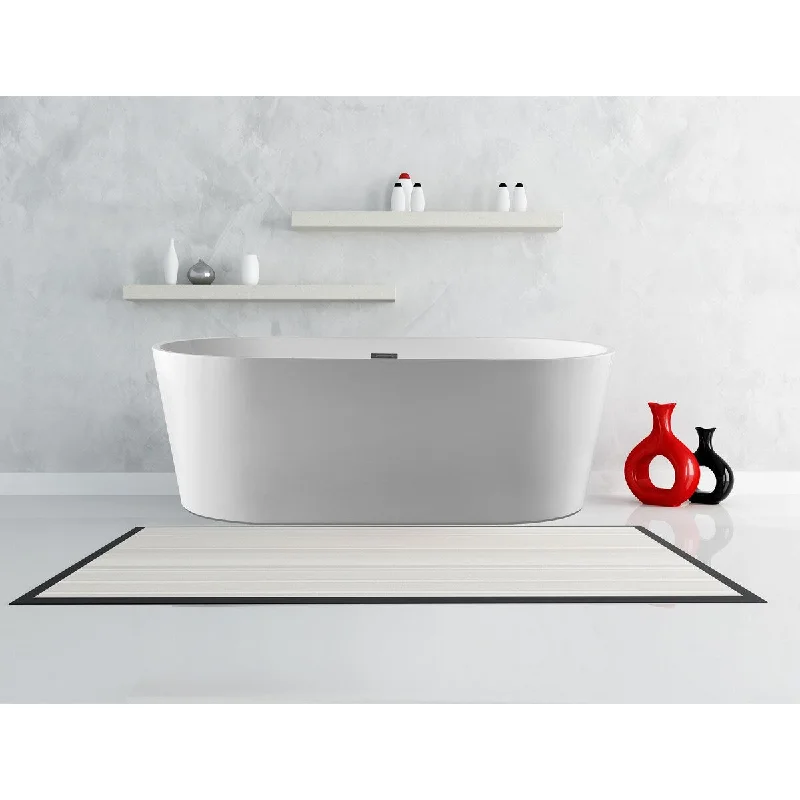 Modern Freestanding Bathtub BT-03 60-Inch (Acrylic)