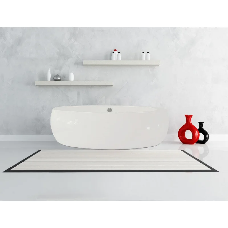 Modern Freestanding Bathtub BT-16 75-Inch (Acrylic)