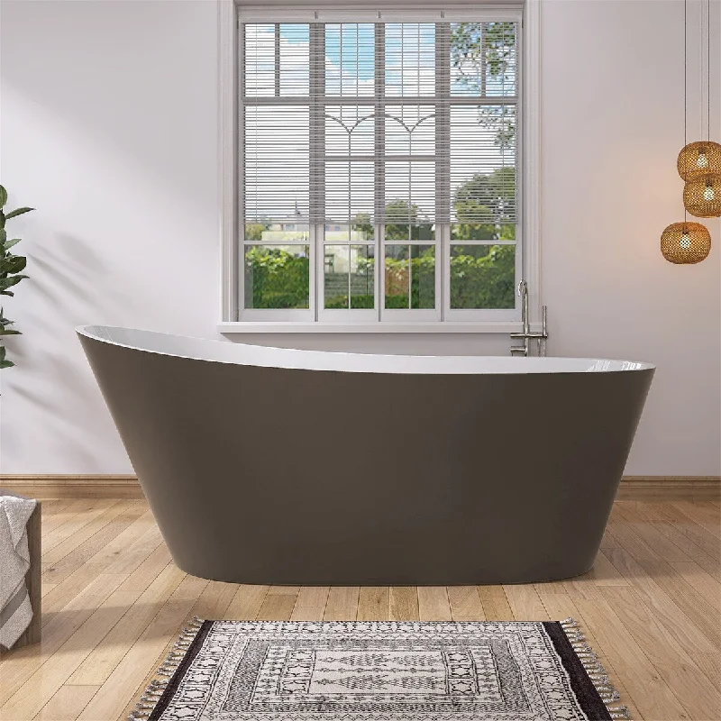 Modern Stand Alone Soaking Bathtub