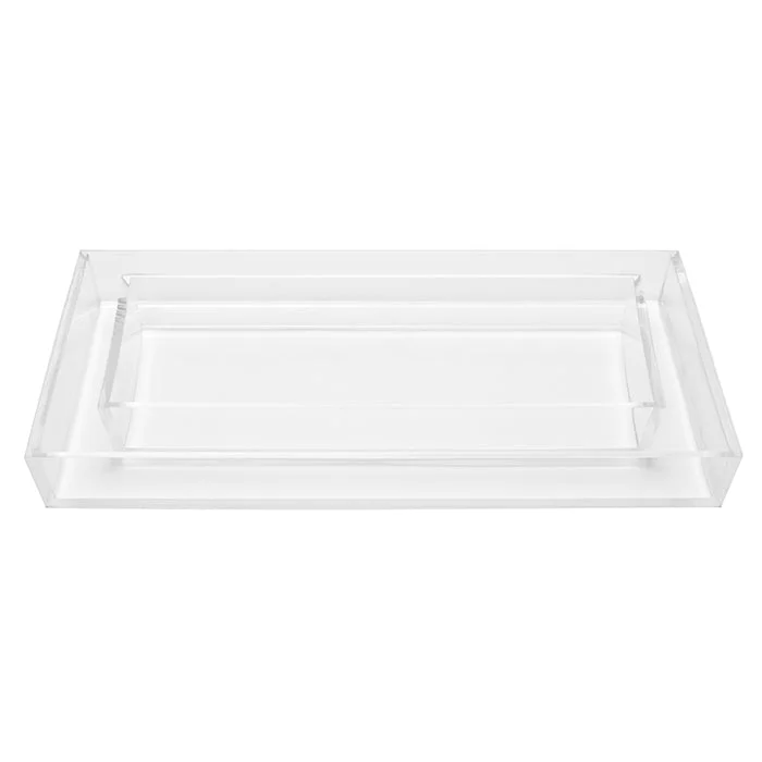 Monette Acrylic Tray Set (Clear)