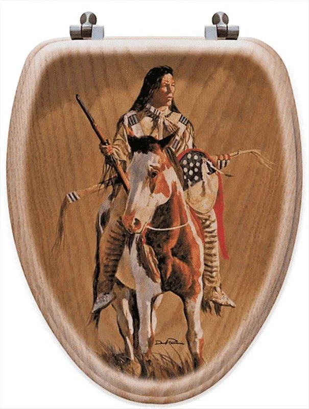 Native American Art Toilet Seat