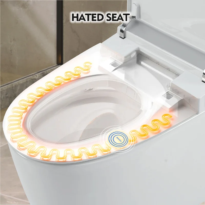 One Piece Heated Seat Smart Toilet