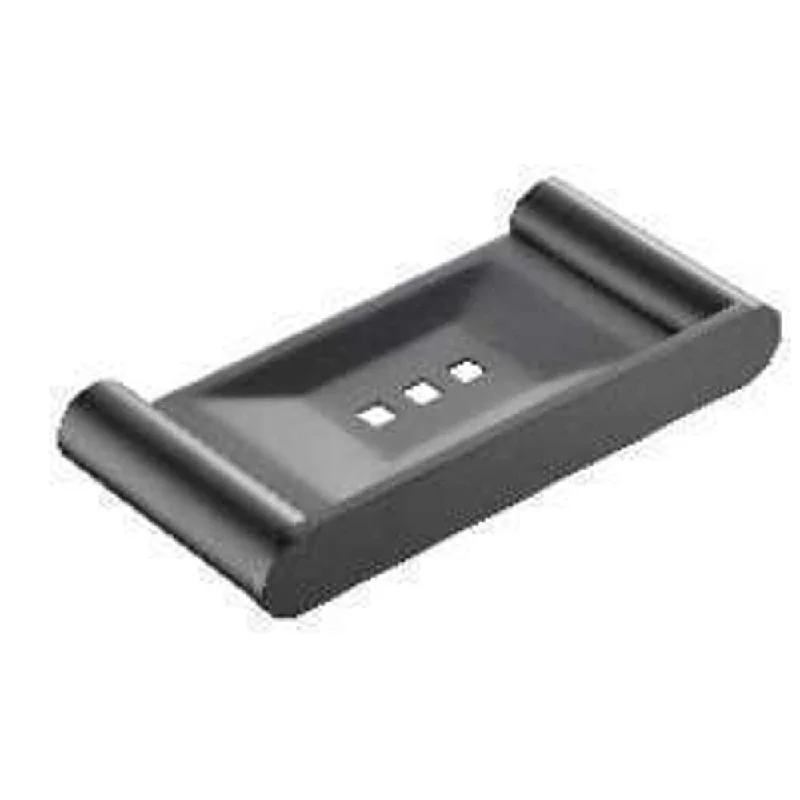 Orin Soap Holder Matt Black Rect Curve 208 x 96 x 30mm