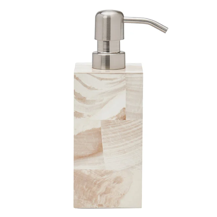 Palermo Faux Clamstone Soap Dispenser