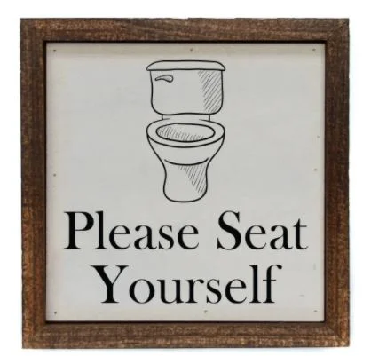 Please Seat Yourself