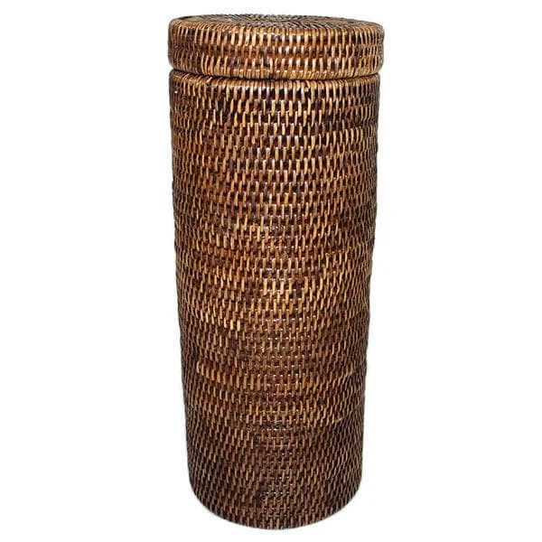 Rattan Toilet Paper Roll Basket