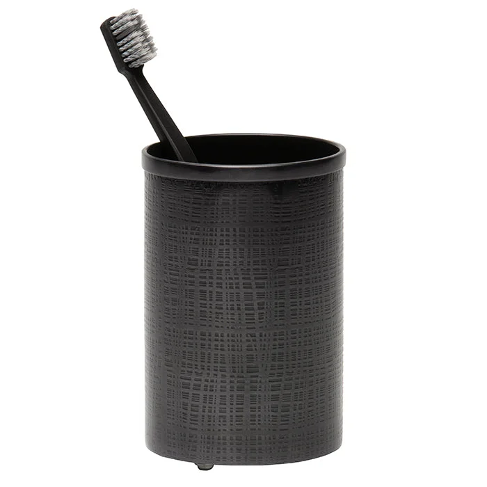 Remy Stainless Steel Brush Holder (Dark Nickel)