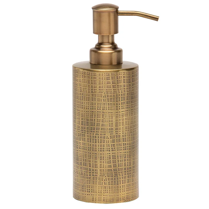 Remy Stainless Steel Soap Pump (Antique Brass)