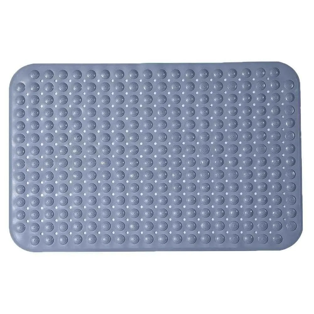 Shower Bath Mat Bath Tub Pad Household Bathroom Anti Slip Pad Suction Cup Bathtub Massage Foot Pad, Gray