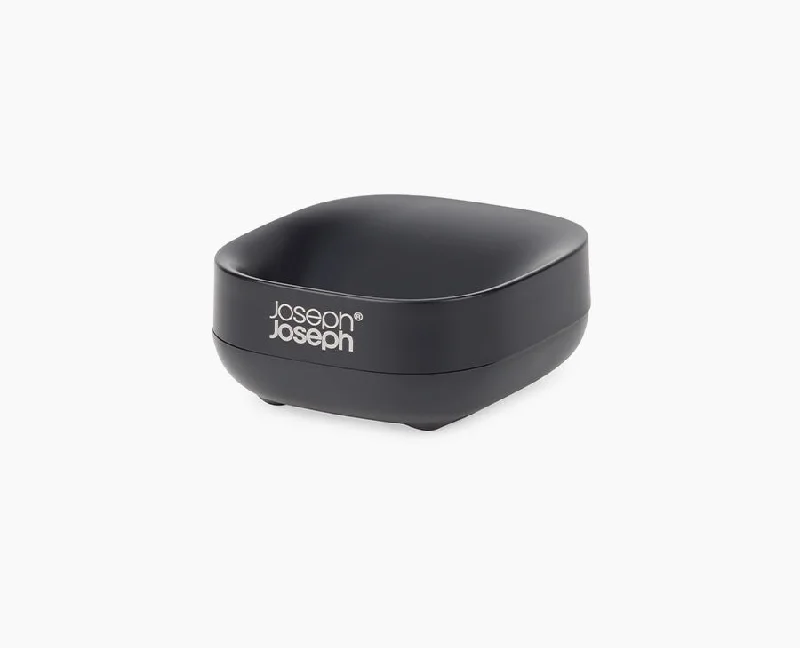 Slim™ Compact Matt Black Soap Dish