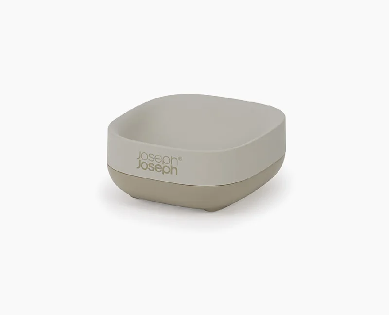 Slim™ Compact Matt Ecru Soap Dish