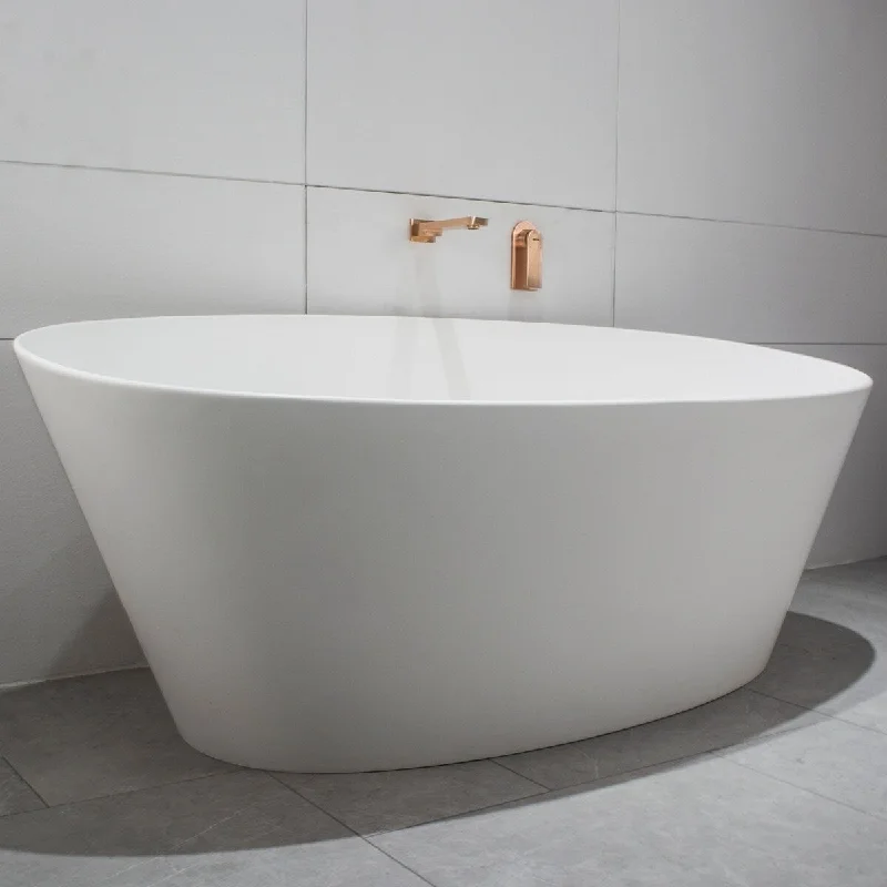 Solid Surface Freestanding Bathtub