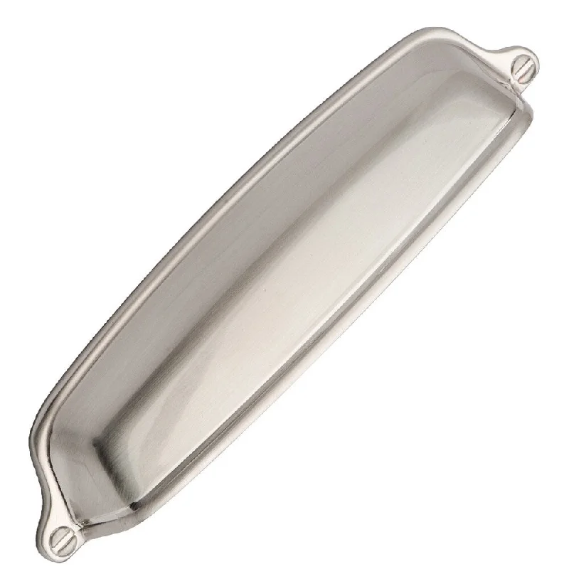 Southern Hills 6.25-inch Brushed Nickel Cabinet Drawer Cup Pull (Pack of 5)