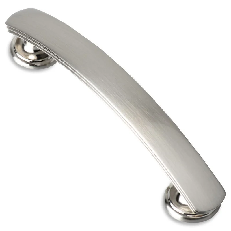 Southern Hills Brushed Nickel 3.75-inch Cabinet Pulls (Pack of 10) - Silver